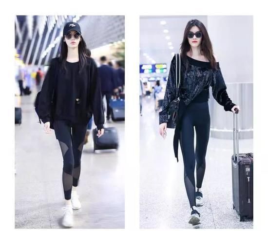 #健美裤#健美裤是时尚圈毒药?记住这三点时髦翻倍