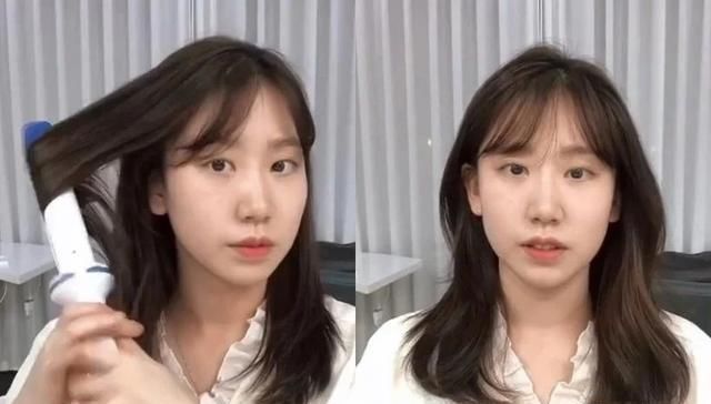  女生■韩国发型师分享女生4款中长发?造型技巧！手残也能轻松上手