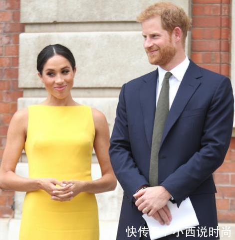看英王室王妃们穿黄色套装,凯特优雅,梅根壮硕,戴安娜有气质!!