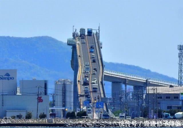 日本“垂直大桥”,让司机瘆得慌,如今成为一处旅游新热点!