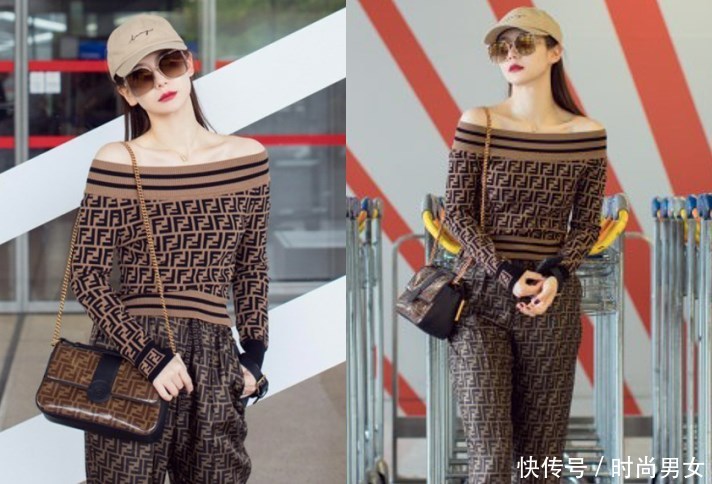 戚薇现身街头，白T配运动裤都能穿出大长腿，网友：气质真好！