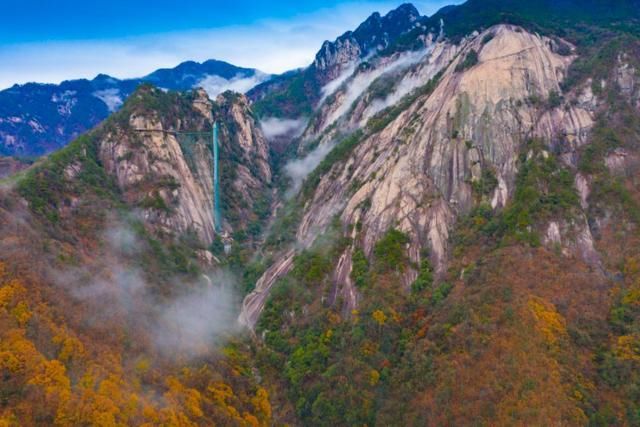 大别山天堂寨雨后现仙境奇观