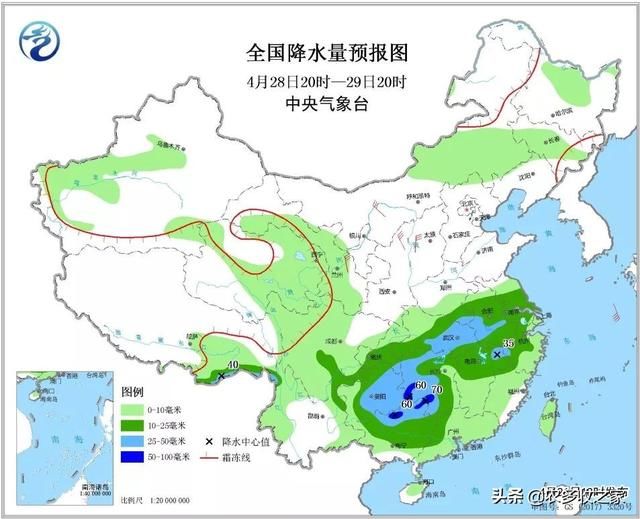 小雨不大，后天开下！