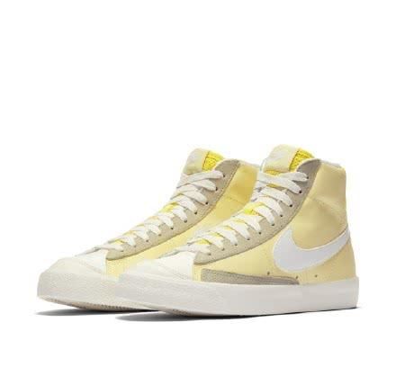  『Blazer』淡黄色的不止长裙 还有这双Nike Blazer Mid