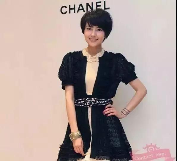 高圆圆新发型嫩回20岁，在剪短发上她也踩过不少雷