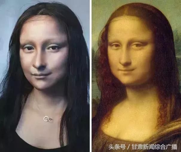 27岁妹子化妆成蒙娜丽莎，狂吸60万粉，震撼世界，卸妆后模样甜美