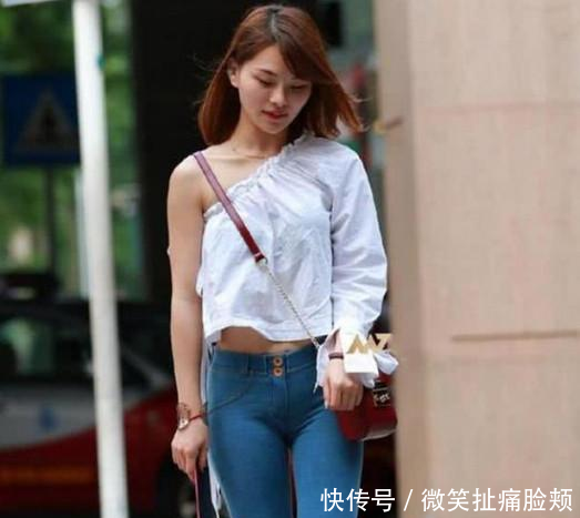 街拍看到图6差点没忍住,快把“裤子”提起来吧!