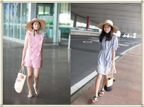 黄多多打扮略土气，李嫣真的继承了王菲，网友：太有个性了