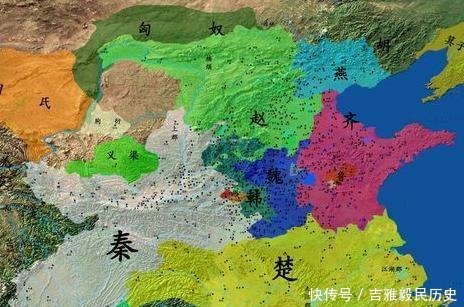  『楚国』燕国巅峰时期，地盘到底有多大仅次于秦国、楚国！