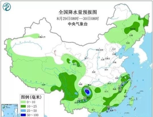  「南方」湖北重庆等地有强降雨 南方高温月底终结