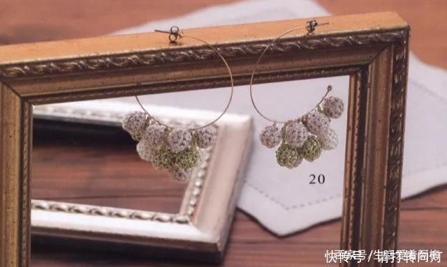 『饰品』一根细线钩织出来的蕾丝饰品,精巧细致,专门俘获少女心,附图解