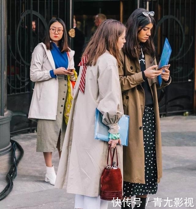 『风衣』哇哦,风衣今年看起来,翻倍高级温柔了
