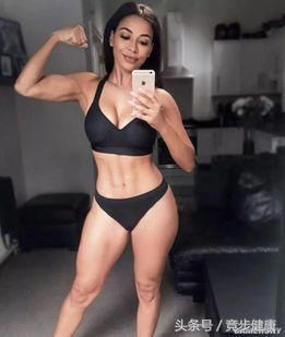 十位天使面孔魔鬼身材的健身网红