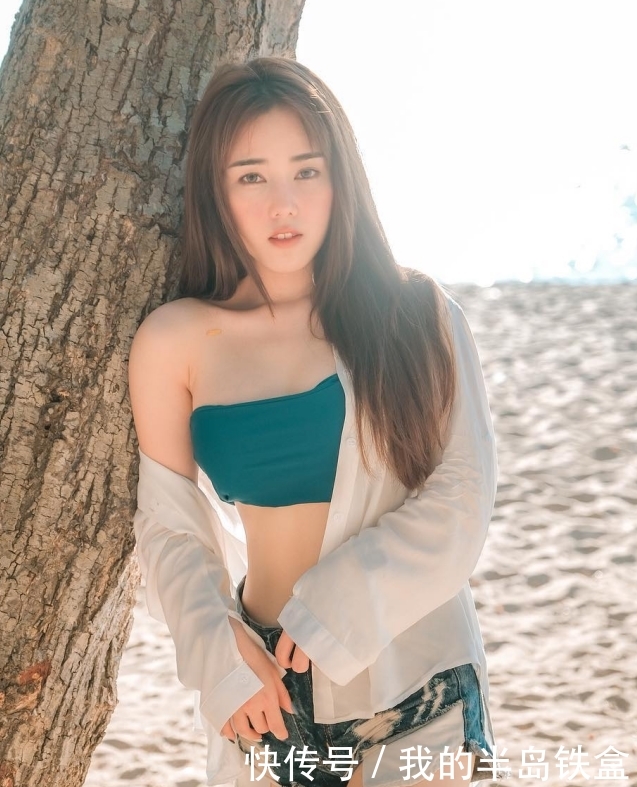 爱旅行的微胖美女,一袭精致的打扮游兰塔岛,绝美身材让人倾心