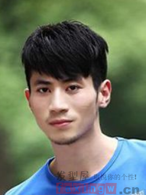 方块头发型 塑造时尚小男人