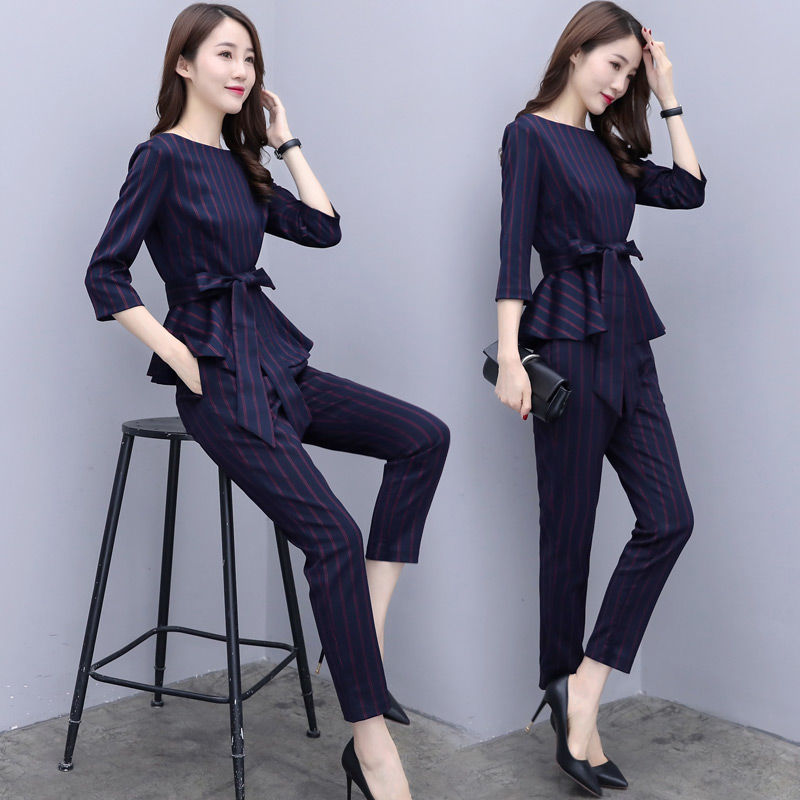 刚上架就很火的阔腿裤套装，一套比一套还洋气，好穿又美嫩