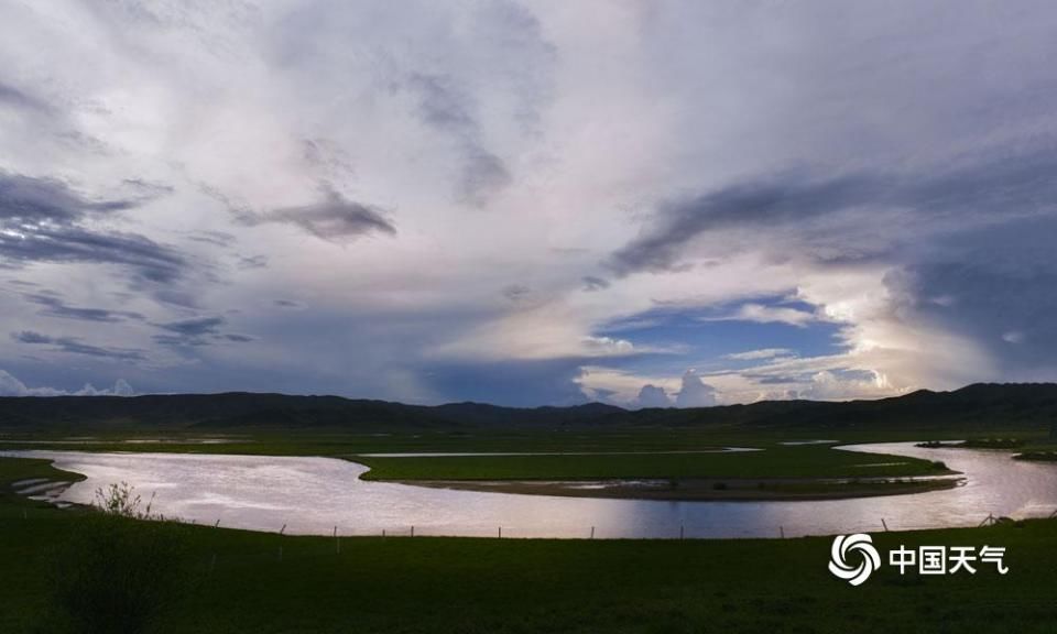 美丽的红原大草原