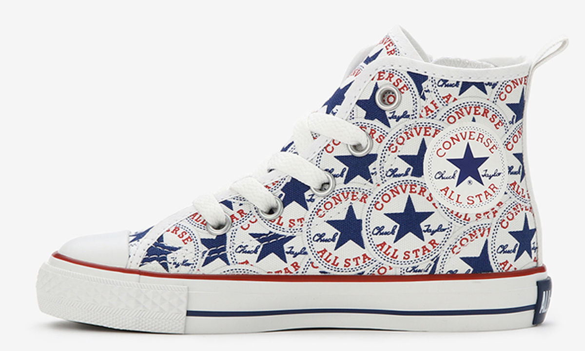 亲子装登场，CONVERSE 呈现满版 logo ALL STAR 100