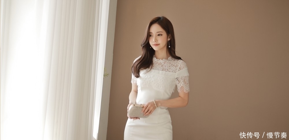 # 古典#春绣花玫蕾丝网纱披肩古典裙,女神孙允珠