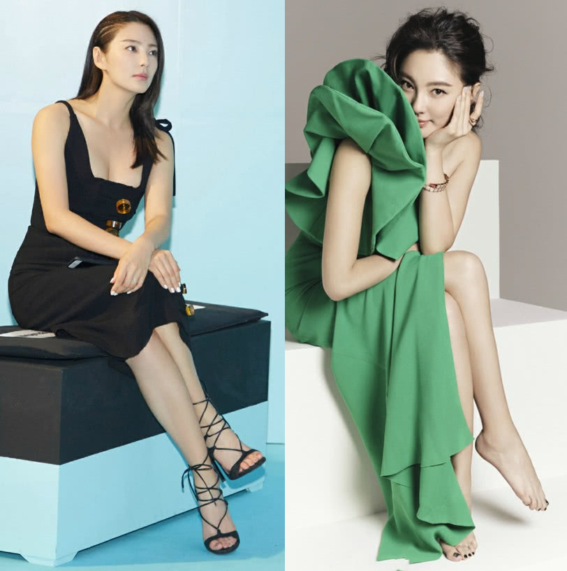 张雨绮短裤穿这么短，袁巴元同意吗？网友：这腿我彻底服了！