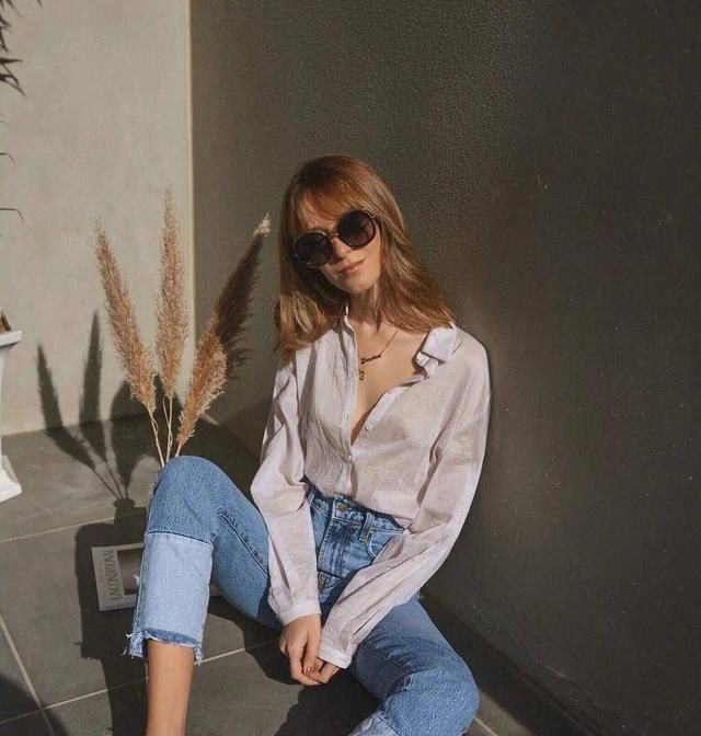  ?仔裤look：建议看看这几款春夏季女装,不俗不媚,女人味尽显,适合70后穿