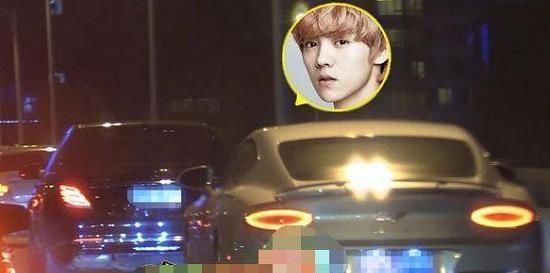 豪车:鹿晗有多富?司机开百万豪引路?鹿晗跟后开三百万豪车?有钱任性