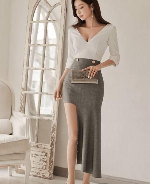 这样个性的包臀裙，你见过吗？你觉得好看吗！