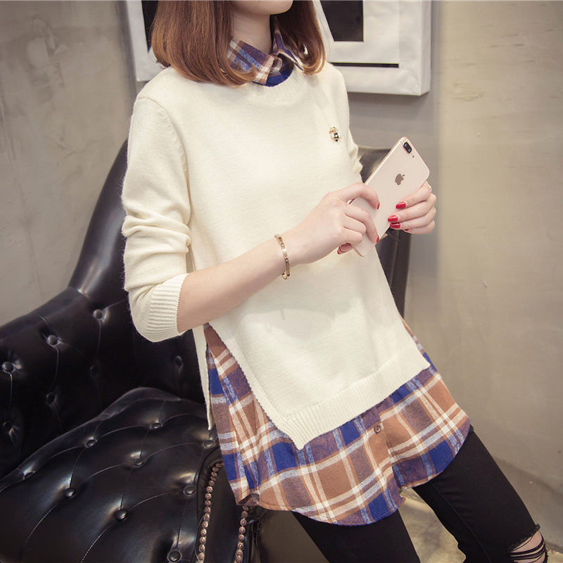 偷偷告诉你!今年流行“毛衣+娃娃衫”，洋气还舒适，简直美翻天