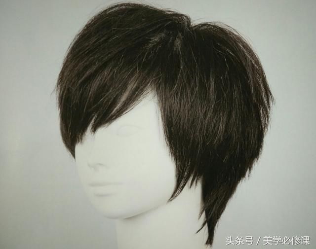 剪发必修课：时尚短发“前长后短”波波头，详细裁剪步骤，速收藏