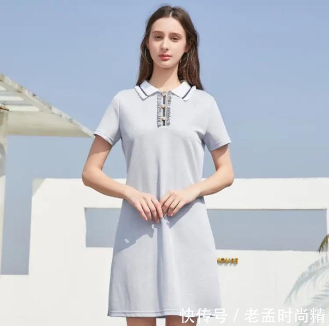 『塑形』穿搭推荐:遮肉塑形,衬衫领连衣裙清爽来袭!