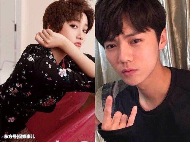 关晓彤为博眼球太拼!超短裙配黑丝袜，网友:鹿晗口味挺重啊!