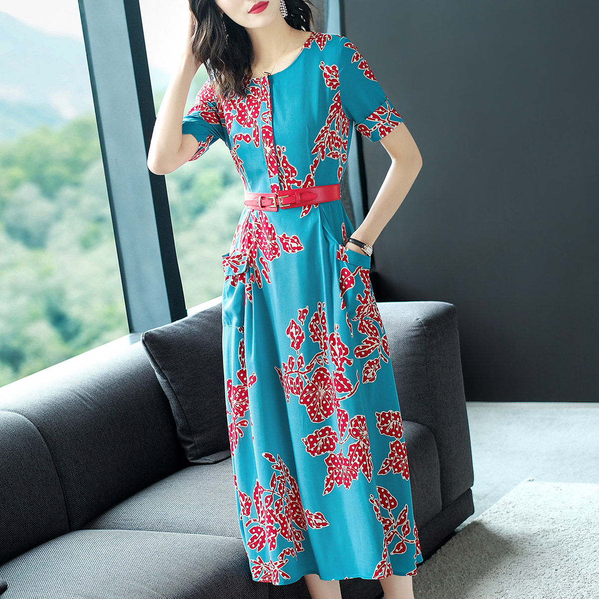 裙子不用太多，比别人好看就行!高级素雅裙，男人看了都怦然心动