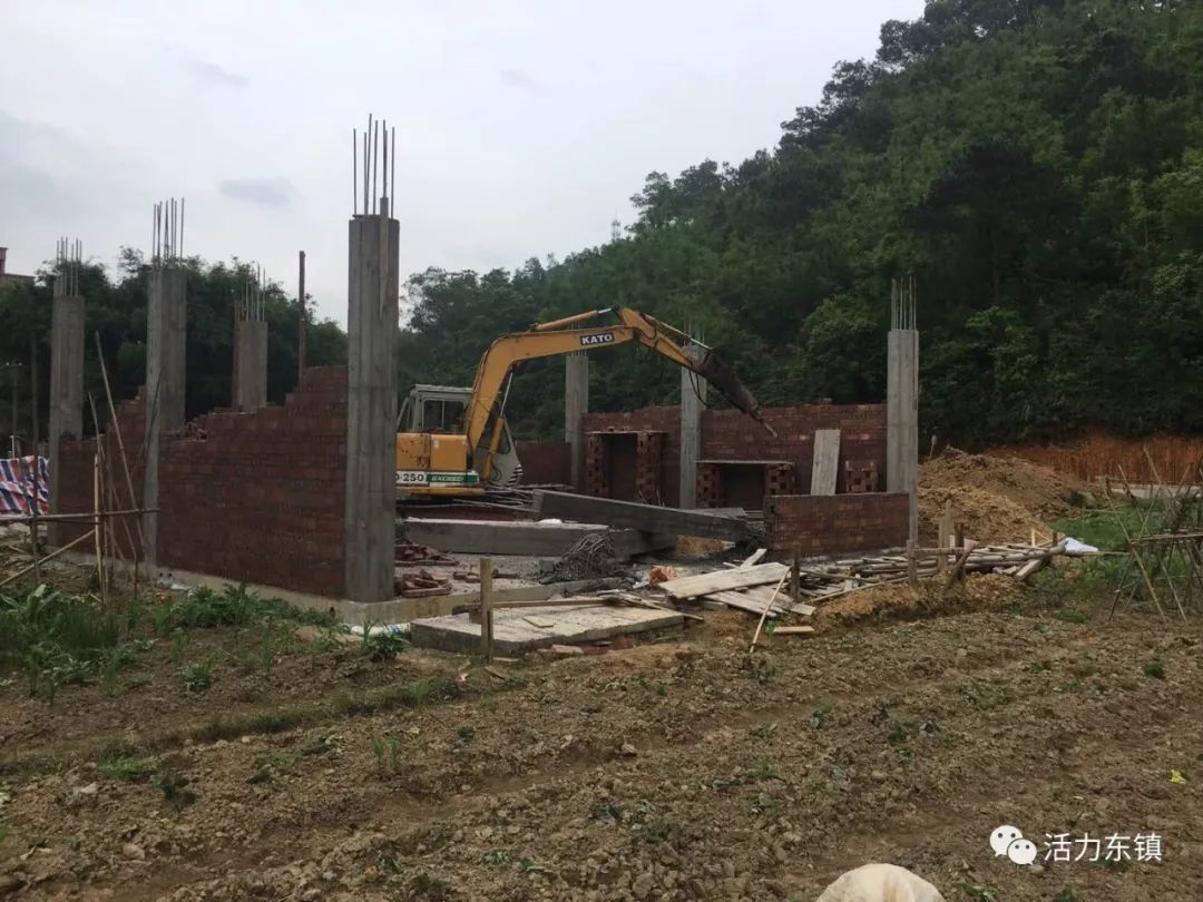 信宜：占用农田做屋？又系白做！拆除面积300多平方米！