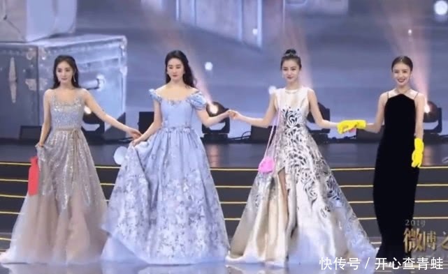 杨幂刘亦菲杨颖佟丽娅同台