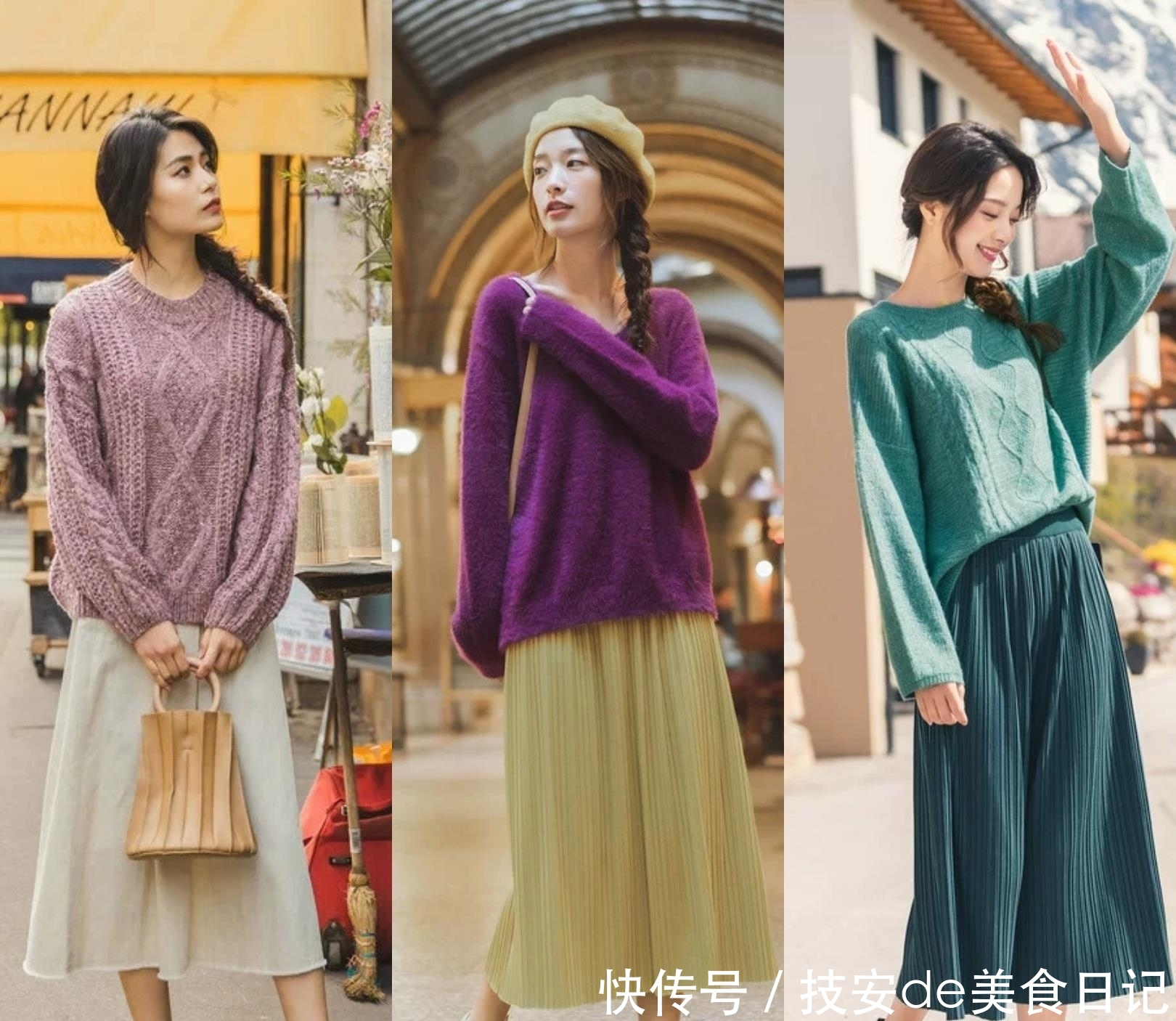 「明媚」还在穿黑白灰?春天换上这些清新明媚的穿搭,优雅文艺很气质