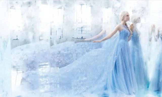  [公主联名]把冰雪奇缘做成婚纱！这些迪士尼公主穿的婚纱裙也太好看了！
