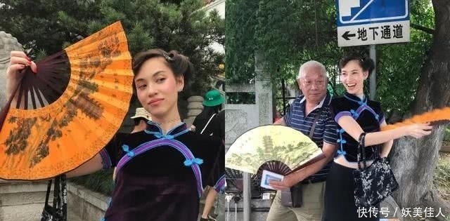  『卡戴珊』老外不适合穿旗袍？卡戴珊和水果姐都穿出别样的风情，让人惊艳！