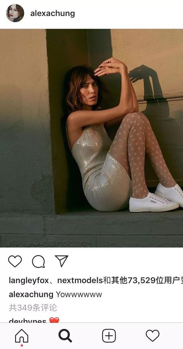 正值此刻，超模和it girl们都在ins上晒什么运动鞋?