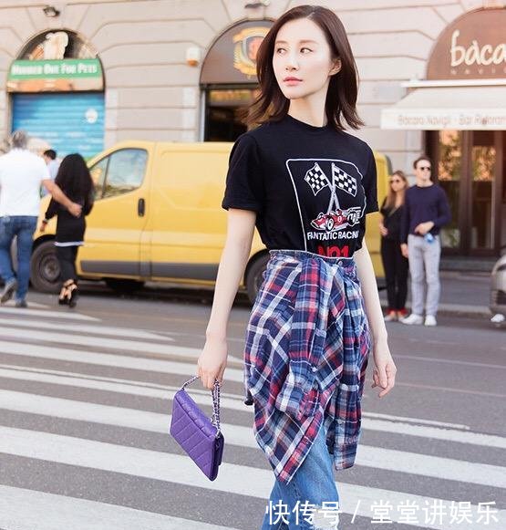 舒畅新造型惊艳了! 除了身上的风衣外套, 还有下身的阔腿裤!