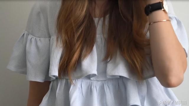 教你用旧裙子做一款仙气十足的上衣，过程简单，夏天买衣服钱省了