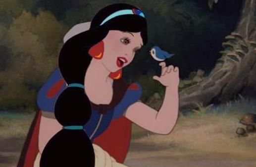 当迪士尼公主们互换发型，艾莎变丑了，贝儿依旧美丽!