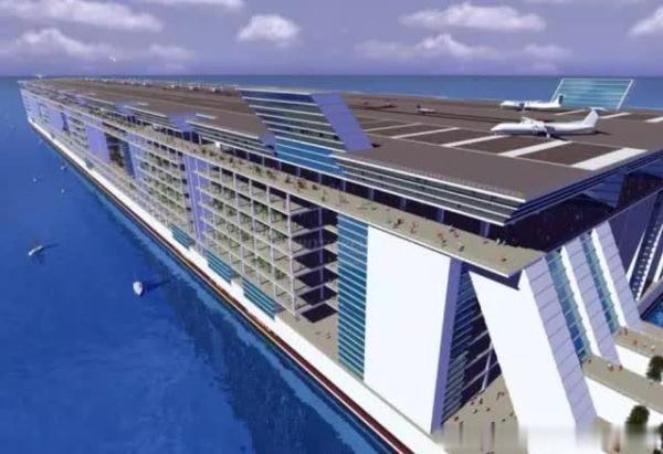 世界上第一个漂浮在海上的城市,两年绕地球一圈能住11万人