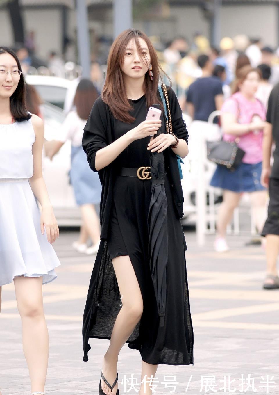 「 选择」哪个才是你选择女朋友的标准,街拍:身材与颜值