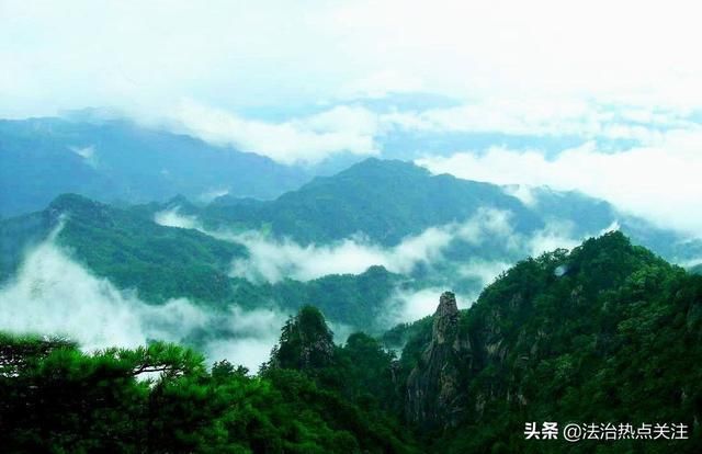 河南洛阳 世界地质公园木札岭