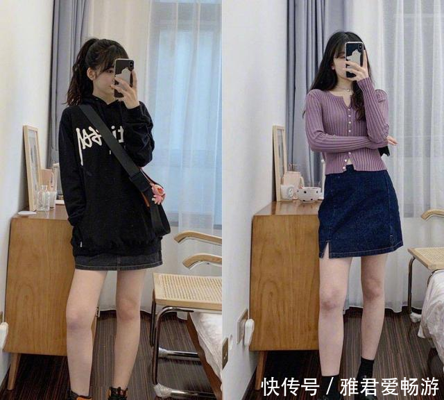  『腿部线条』最流行的慵懒范穿搭分享！轻松打造黄金比例，外出春游超吸睛