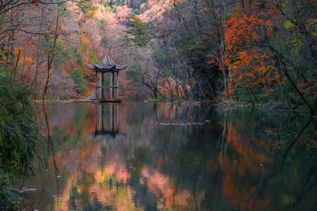 隐藏在秦岭脚下的“小九寨”！这个深秋值得一去，错过再等一年！