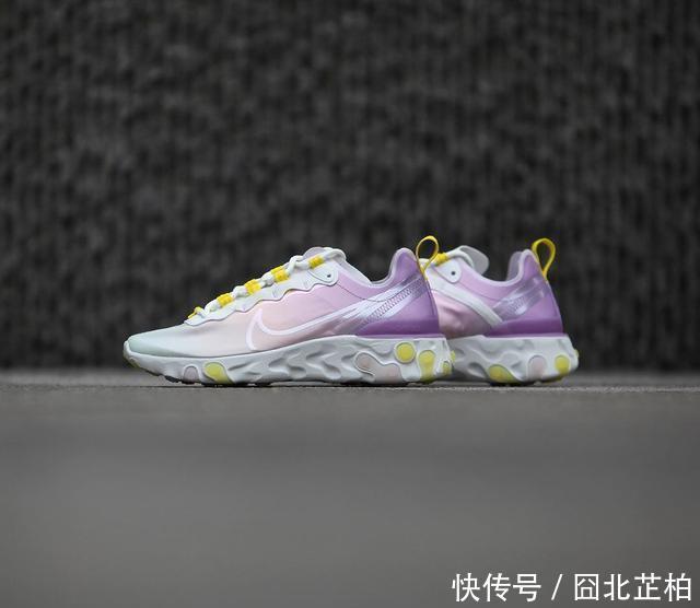  『亮眼』亮眼渐变鞋面！全新配色NikeReactElement55实物曝光