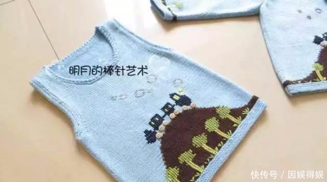  「图案」小火车图案背心新手也会的详细教程