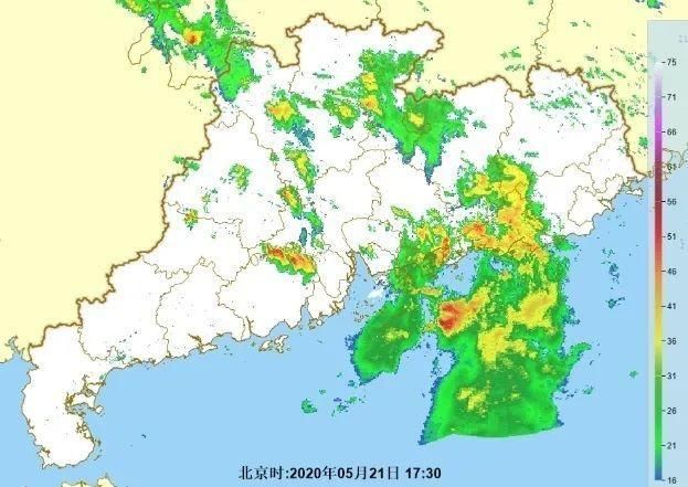  『阵雨』“龙舟水”还未走，明日广东南部沿海仍有暴雨