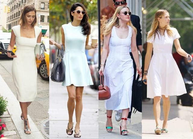 女生夏天就要穿这些，四种颜色36套搭配，出门不愁没得穿啦